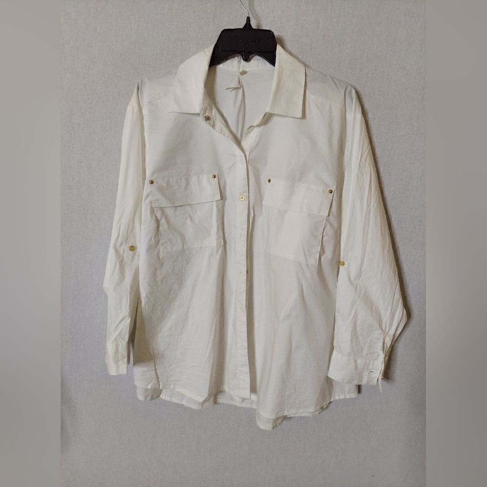Grand & Greene white button down shirt‎
